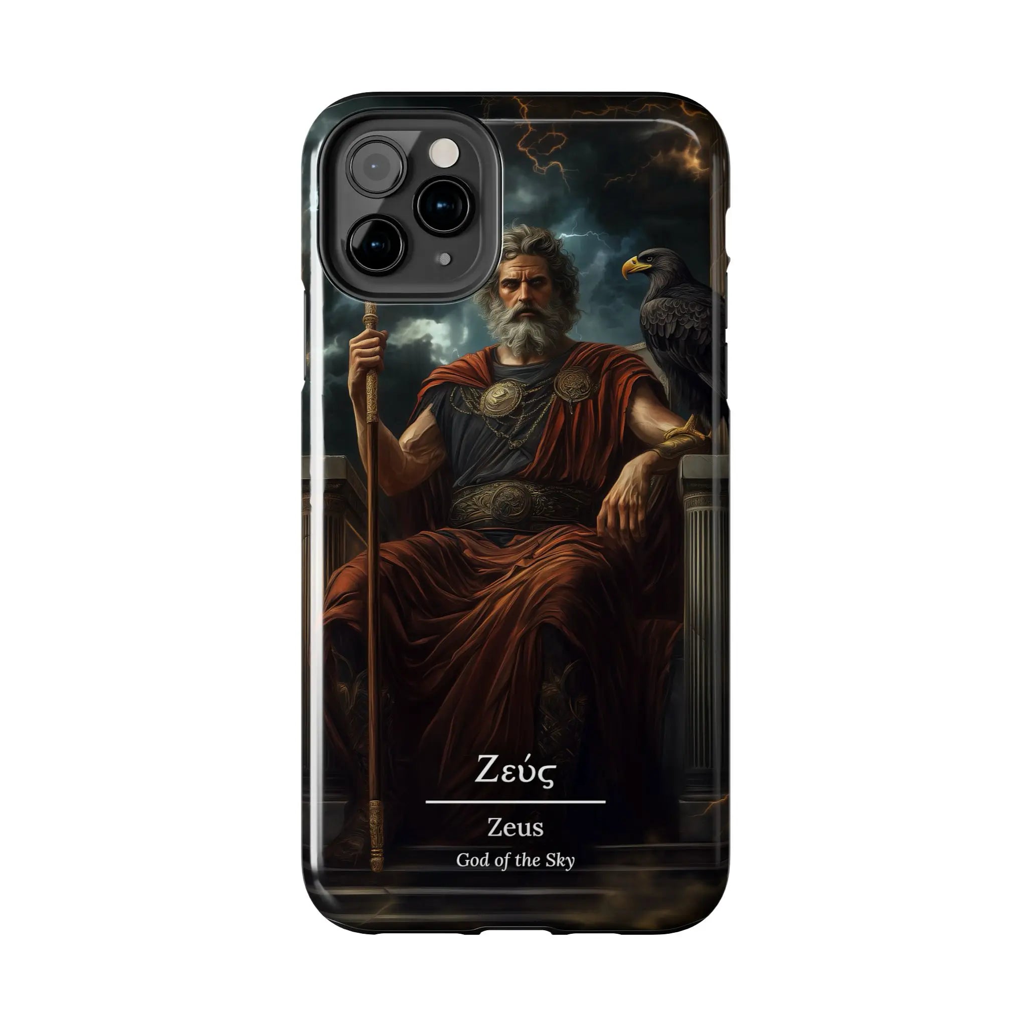 Zeus, God Of The Sky - Tough Phone Case – AD/BC