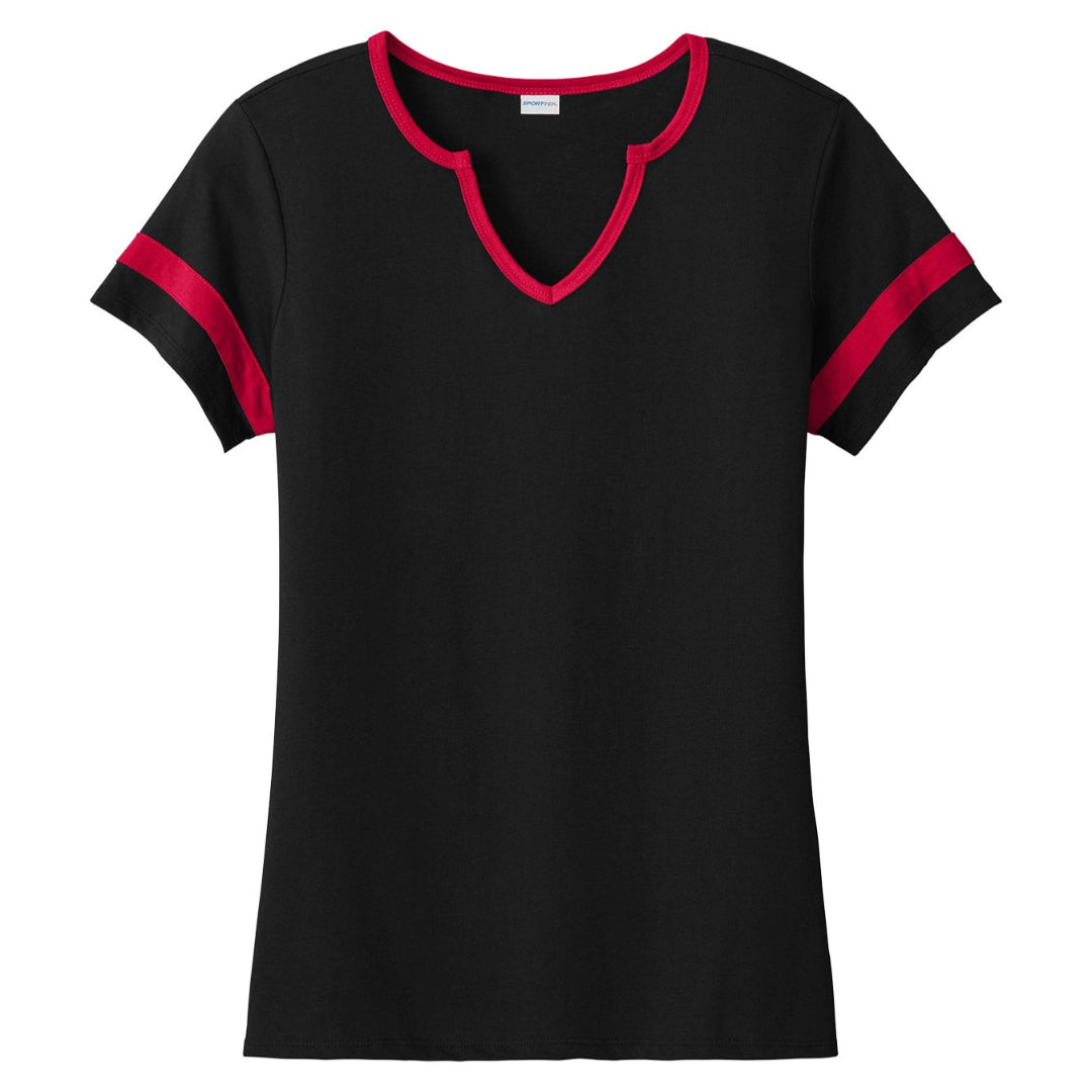 Halftime Notch-Neck Tee
