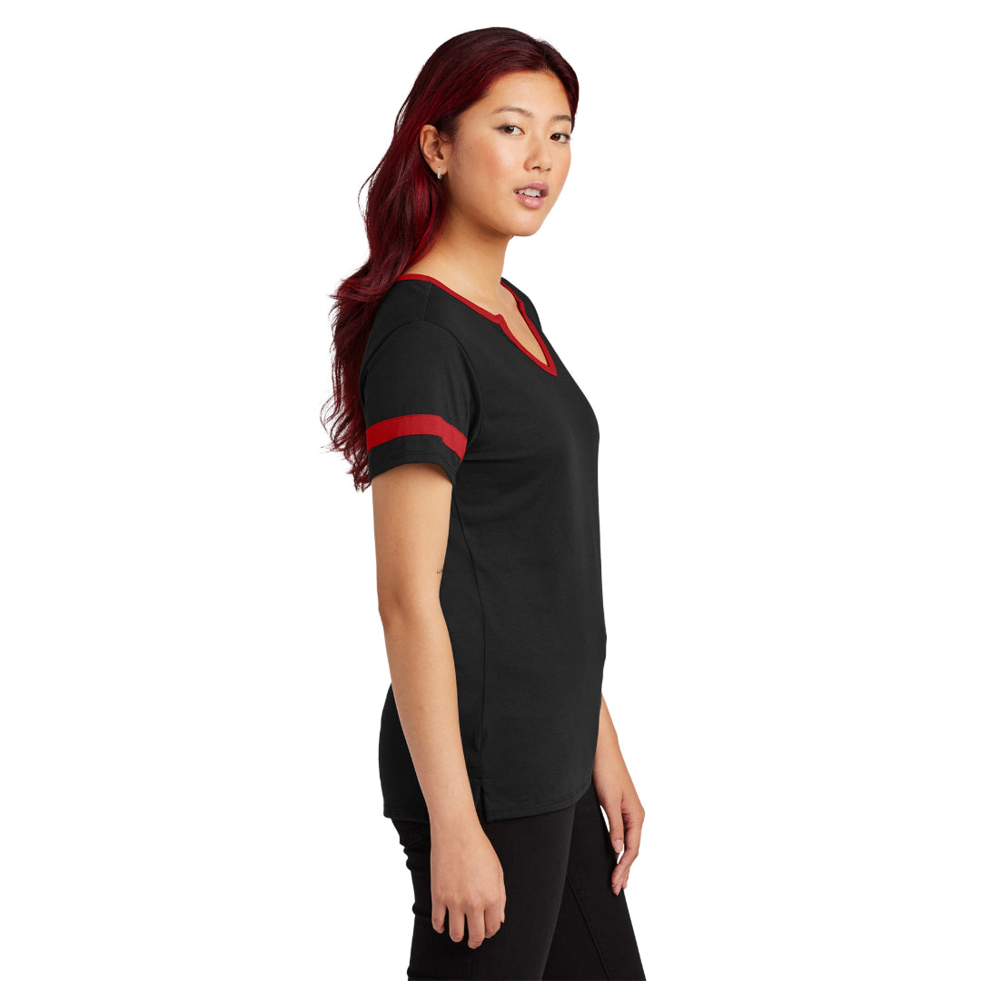 Halftime Notch-Neck Tee