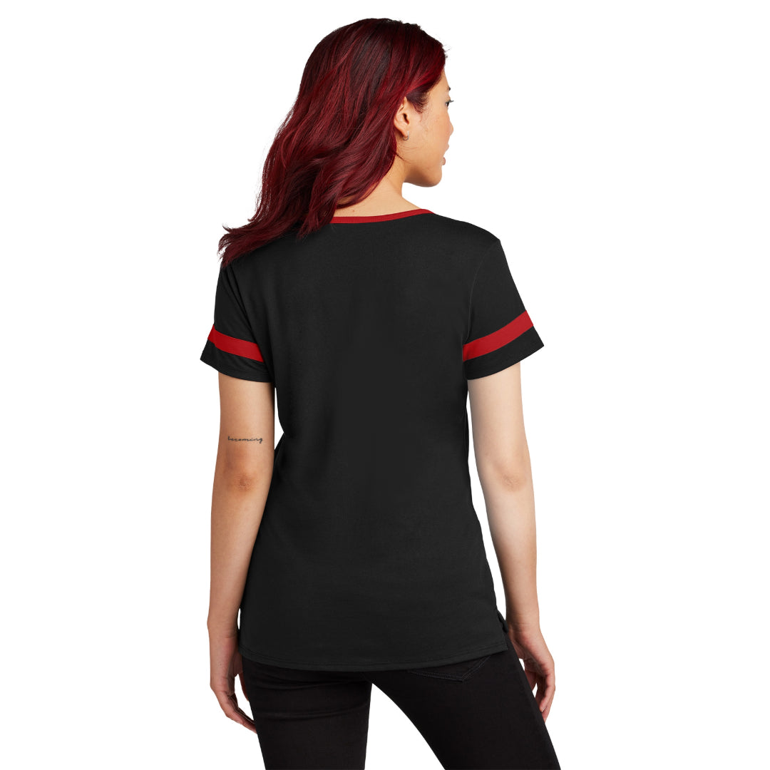 Halftime Notch-Neck Tee