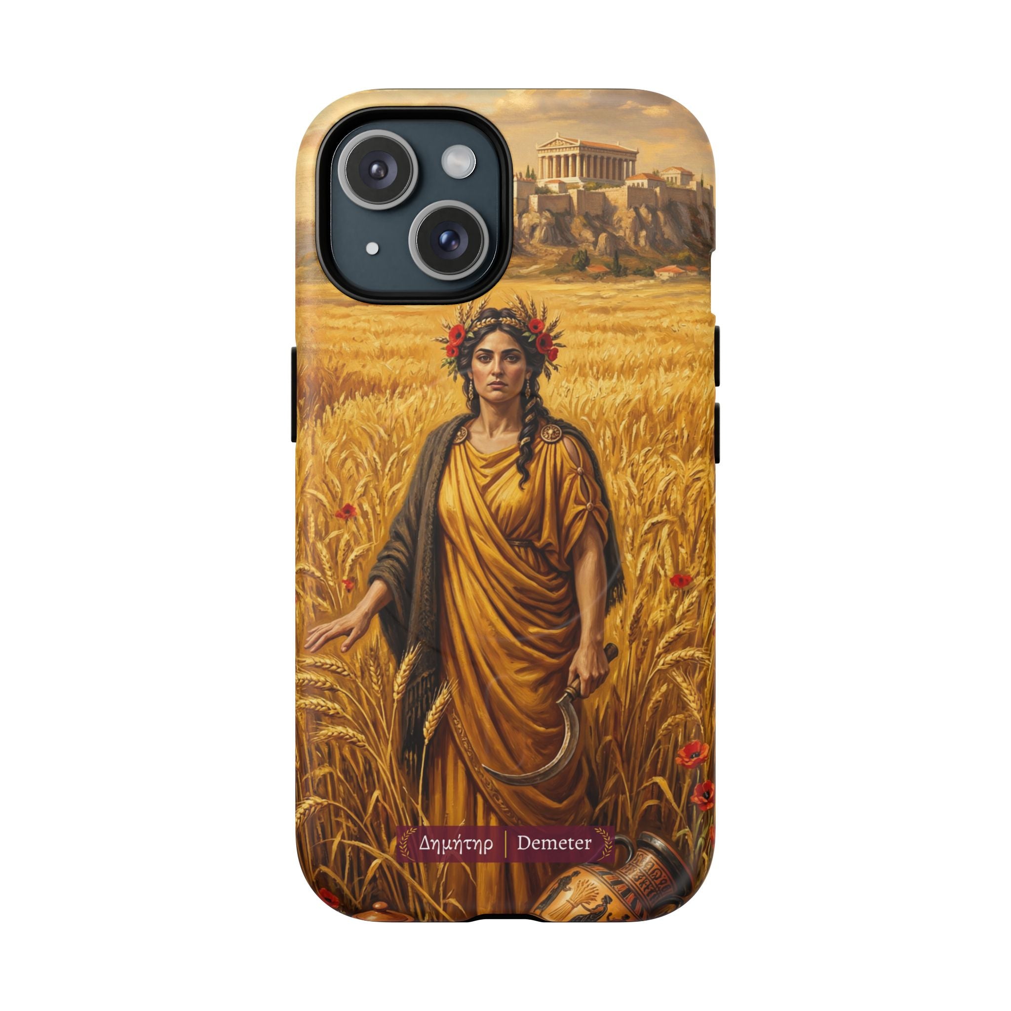 Demeter, Greek Goddess of the Harvest - iPhone Magnetic Phone Case | AD/BC