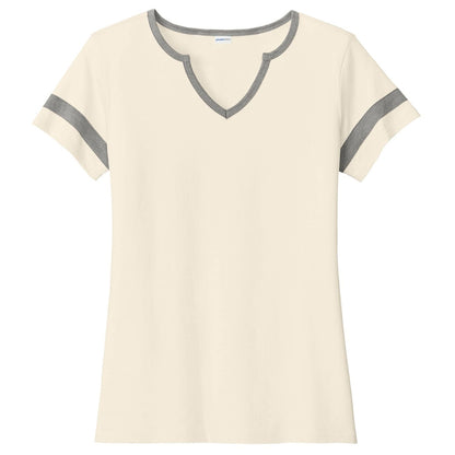 Halftime Notch-Neck Tee