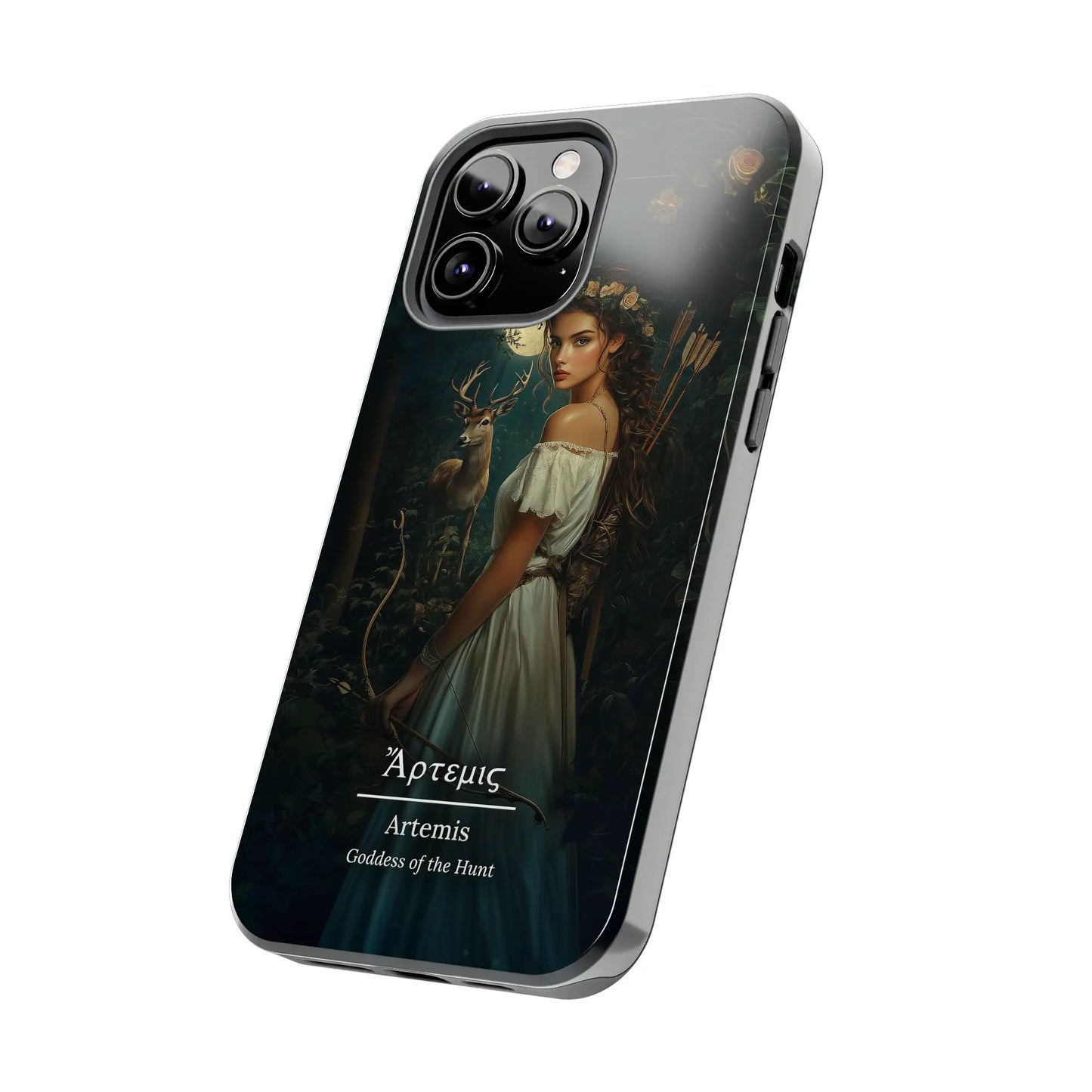 Artemis, Goddess Of The Hunt - Slim Phone Case