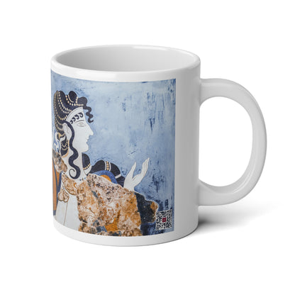 Minoan Women Fresco - Coffee Mug