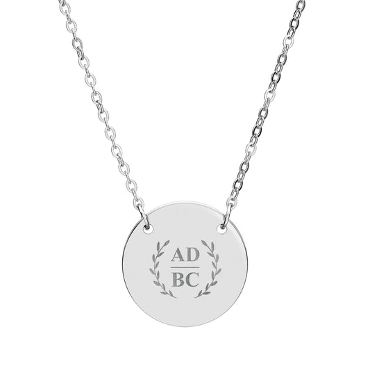 AD/BC - Circle Necklace One Size / Stainless Steel (No coating) Accessories AD/BC