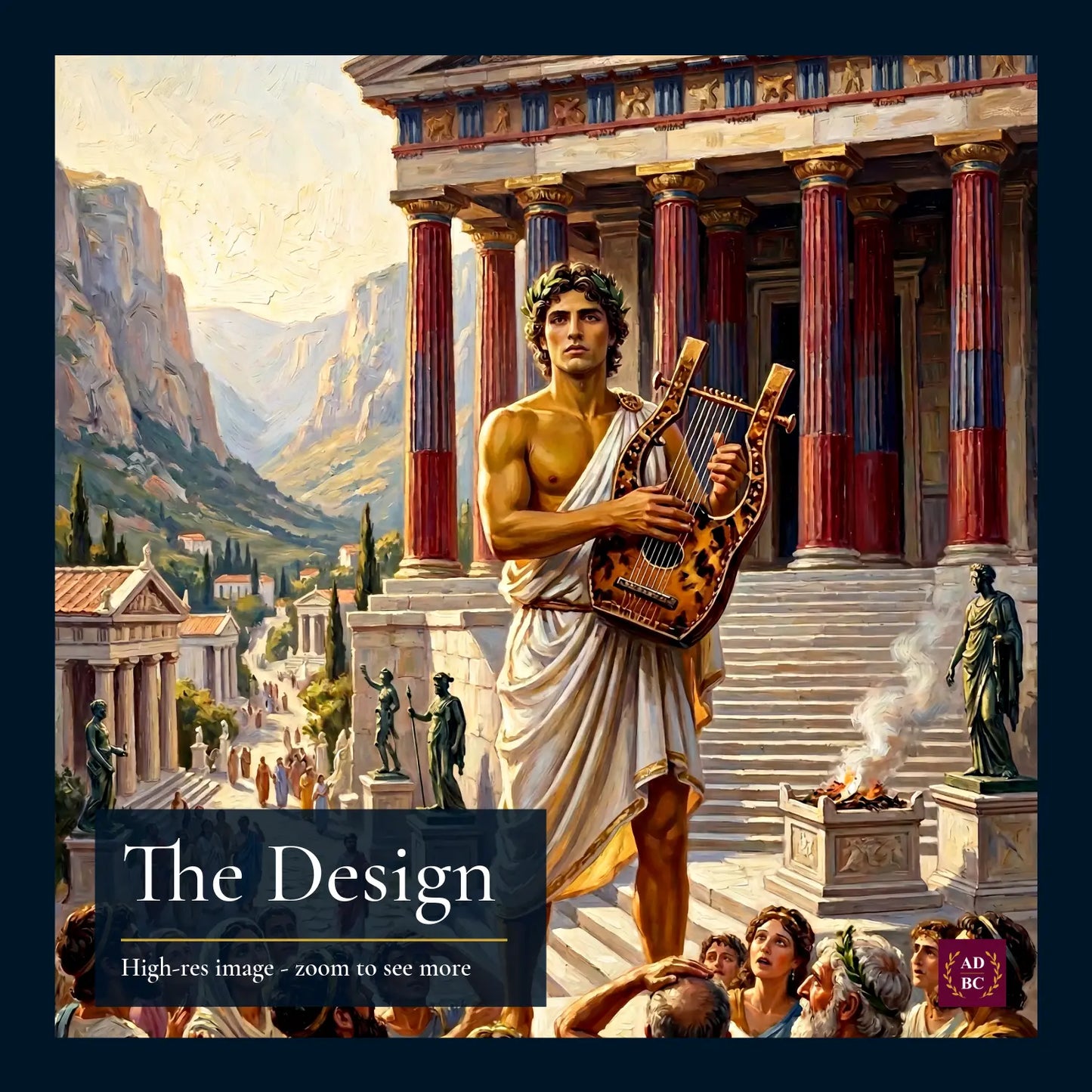 Apollo, Greek God of Music