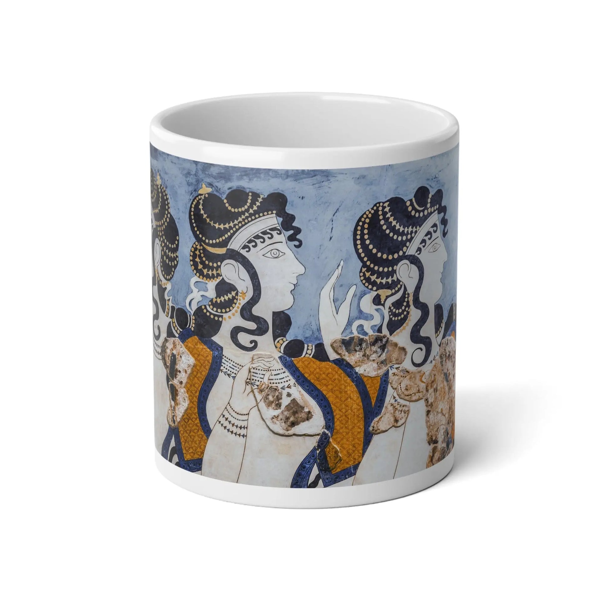 Minoan Women Fresco - Coffee Mug  Mug AD/BC
