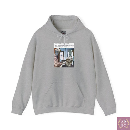 What Does It Mean To Want - Meme Hoodie 5XL / Sport Grey Hoodie AD/BC