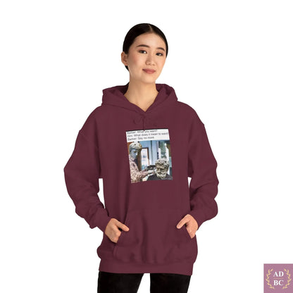What Does It Mean To Want - Meme Hoodie  Hoodie AD/BC