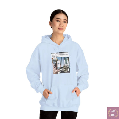 What Does It Mean To Want - Meme Hoodie  Hoodie AD/BC